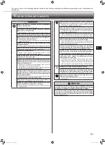 Предварительный просмотр 11 страницы Mitsubishi Electric MSZ-AP15VG Operating Instructions Manual