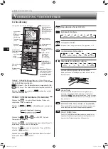 Предварительный просмотр 14 страницы Mitsubishi Electric MSZ-AP15VG Operating Instructions Manual