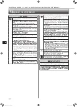 Предварительный просмотр 32 страницы Mitsubishi Electric MSZ-AP15VG Operating Instructions Manual