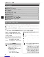 Предварительный просмотр 2 страницы Mitsubishi Electric MSZ-AP22VGD Operating Instructions Manual