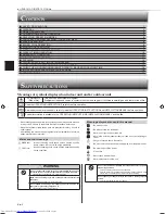 Предварительный просмотр 2 страницы Mitsubishi Electric MSZ-AP25VG Operating Instructions Manual