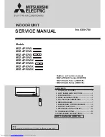 Mitsubishi Electric MSZ-AP25VG Service Manual предпросмотр