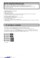 Preview for 2 page of Mitsubishi Electric MSZ-AP25VG Service Manual