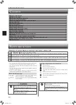 Предварительный просмотр 2 страницы Mitsubishi Electric MSZ-AS90VGD Operating Instructions Manual