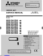 Предварительный просмотр 1 страницы Mitsubishi Electric MSZ-CB22VA Service Manual