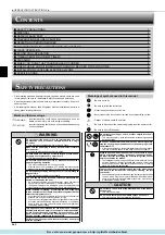 Предварительный просмотр 2 страницы Mitsubishi Electric MSZ-CGE22VA Operating Instructions Manual