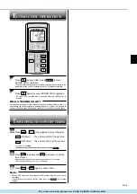 Предварительный просмотр 7 страницы Mitsubishi Electric MSZ-CGE22VA Operating Instructions Manual