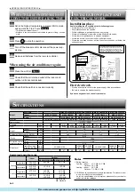 Предварительный просмотр 10 страницы Mitsubishi Electric MSZ-CGE22VA Operating Instructions Manual