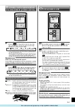 Предварительный просмотр 15 страницы Mitsubishi Electric MSZ-CGE22VA Operating Instructions Manual