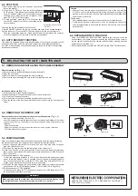 Предварительный просмотр 8 страницы Mitsubishi Electric MSZ-D30NA Installation Manual