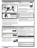 Предварительный просмотр 4 страницы Mitsubishi Electric MSZ-DM25VA Installation Manual