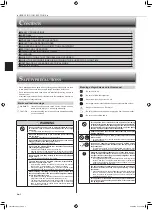 Предварительный просмотр 2 страницы Mitsubishi Electric MSZ-DM25VA Operating Instructions Manual