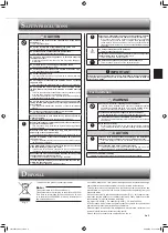 Предварительный просмотр 3 страницы Mitsubishi Electric MSZ-DM25VA Operating Instructions Manual