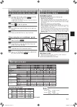 Предварительный просмотр 9 страницы Mitsubishi Electric MSZ-DM25VA Operating Instructions Manual