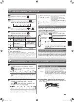 Предварительный просмотр 21 страницы Mitsubishi Electric MSZ-DM25VA Operating Instructions Manual