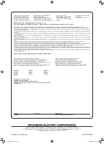 Предварительный просмотр 28 страницы Mitsubishi Electric MSZ-DM25VA Operating Instructions Manual