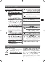 Предварительный просмотр 3 страницы Mitsubishi Electric MSZ-DM50VA Operating Instructions Manual