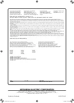 Предварительный просмотр 28 страницы Mitsubishi Electric MSZ-DM50VA Operating Instructions Manual