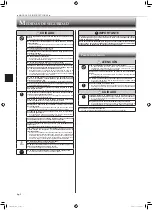 Preview for 14 page of Mitsubishi Electric MSZ-EF09NAB Operating Instructions Manual