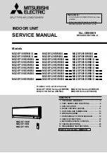 Предварительный просмотр 1 страницы Mitsubishi Electric MSZ-EF18VE2B-E1 Service Manual