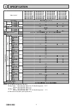 Предварительный просмотр 6 страницы Mitsubishi Electric MSZ-EF18VE2B Service Manual