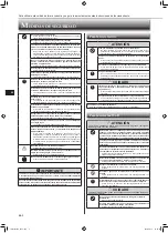 Предварительный просмотр 32 страницы Mitsubishi Electric MSZ-EF18VGB Operating Instructions Manual