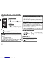 Предварительный просмотр 22 страницы Mitsubishi Electric MSZ-FA25VA Operating Instructions Manual