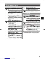 Предварительный просмотр 3 страницы Mitsubishi Electric MSZ-FB25VA Operating Instructions Manual