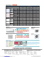 Предварительный просмотр 4 страницы Mitsubishi Electric MSZ-FB35VA Brochure & Specs