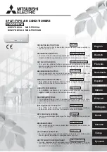 Предварительный просмотр 1 страницы Mitsubishi Electric MSZ-FD25VA Operating Instructions Manual