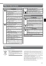 Preview for 3 page of Mitsubishi Electric MSZ-FD25VA Operating Instructions Manual