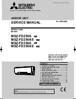 Preview for 1 page of Mitsubishi Electric MSZ-FD25VA Service Manual