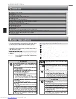 Предварительный просмотр 2 страницы Mitsubishi Electric MSZ-FD50VA Operating Instructions Manual