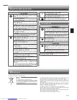 Предварительный просмотр 3 страницы Mitsubishi Electric MSZ-FD50VA Operating Instructions Manual