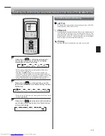 Предварительный просмотр 17 страницы Mitsubishi Electric MSZ-FD50VA Operating Instructions Manual