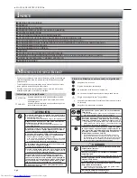 Предварительный просмотр 42 страницы Mitsubishi Electric MSZ-FD50VA Operating Instructions Manual