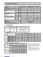 Предварительный просмотр 5 страницы Mitsubishi Electric MSZ-FE18NA Service Manual