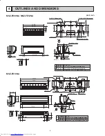 Предварительный просмотр 6 страницы Mitsubishi Electric MSZ-FE18NA Service Manual