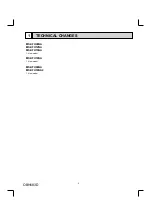 Предварительный просмотр 3 страницы Mitsubishi Electric MSZ-FH06NA Service Manual