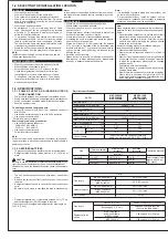 Предварительный просмотр 2 страницы Mitsubishi Electric MSZ-FH09NA Installation Manual