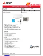 Mitsubishi Electric MSZ-FH15NA Features & Specifications preview