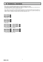 Preview for 3 page of Mitsubishi Electric MSZ-FH25VE - E1 Service Manual