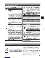 Preview for 3 page of Mitsubishi Electric MSZ-FH25VE Operating Instructions Manual