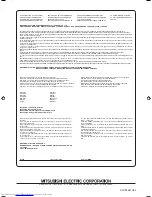 Preview for 15 page of Mitsubishi Electric MSZ-FH25VE Operating Instructions Manual