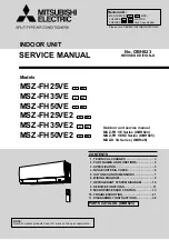 Предварительный просмотр 1 страницы Mitsubishi Electric MSZ-FH25VE Service Manual