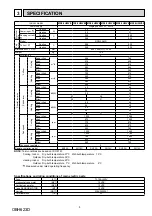 Предварительный просмотр 5 страницы Mitsubishi Electric MSZ-FH25VE Service Manual