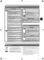 Предварительный просмотр 3 страницы Mitsubishi Electric MSZ-FH25VE2 Operating Instructions Manual