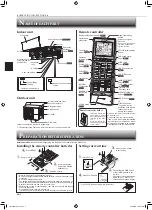 Предварительный просмотр 4 страницы Mitsubishi Electric MSZ-FH25VE2 Operating Instructions Manual