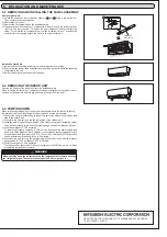 Предварительный просмотр 8 страницы Mitsubishi Electric MSZ-FS06NA Installation Manual