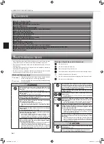 Предварительный просмотр 2 страницы Mitsubishi Electric MSZ-FS06NA Operating Instructions Manual